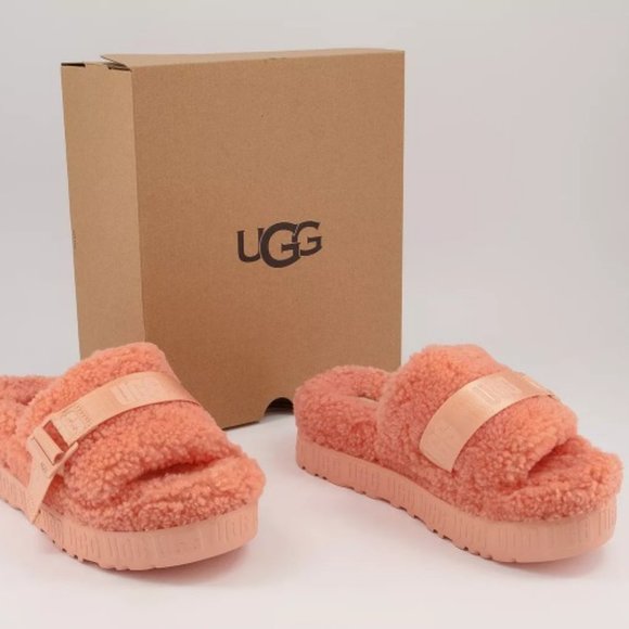 UGG Fluffita Slippers Beverly Pink - Picture 7 of 10